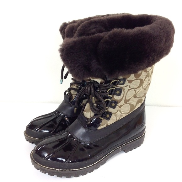 coach leonora boots